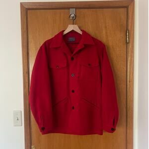 Mens Vintage Pendleton Red Chore Jacket